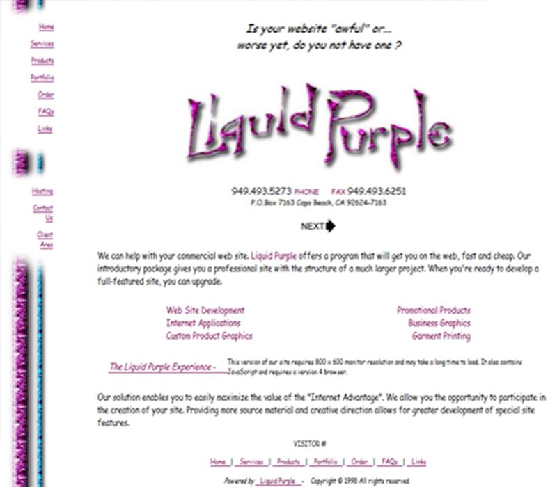 Liquid Purple